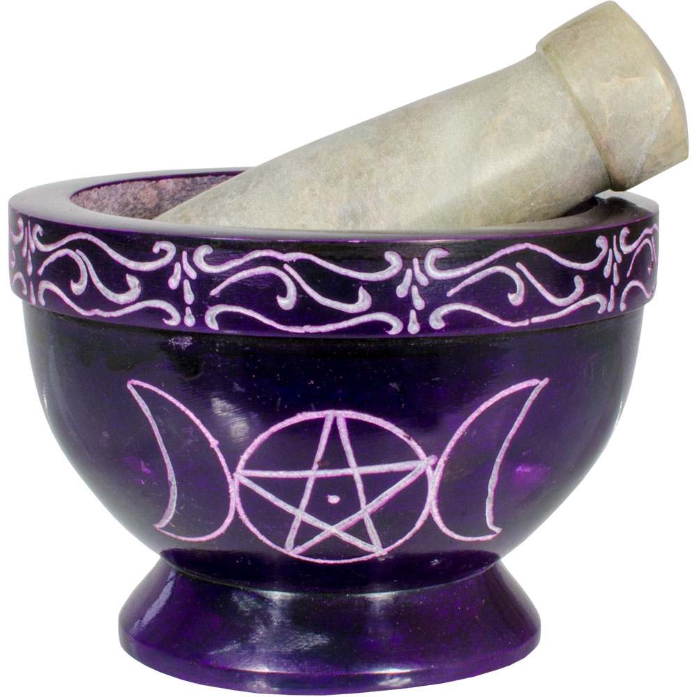 Marble & Soapstone Mortar and Pestles