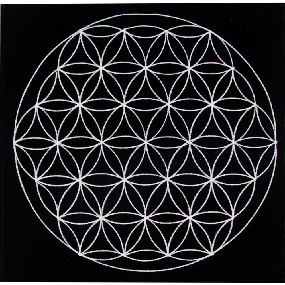 Charging / Pendulum Mat - FLOWER of Life (Each)