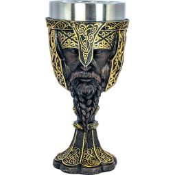 Stainless Steel Chalice - Norse Viking Warrior (Each)