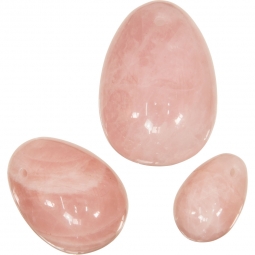 Yoni Eggs - Rose Quartz (Set 3)