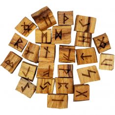 Palo Santo Runes Set (Each)