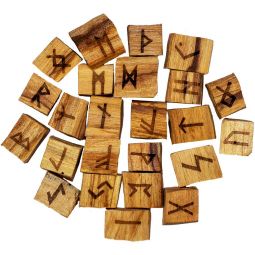 Palo Santo Runes Set (Each)