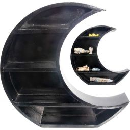Wood Altar Shelf Wall Hanging - Moon (Each)