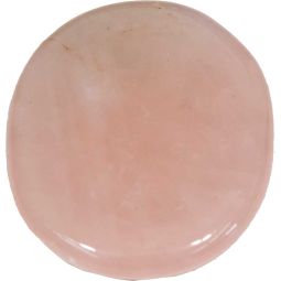Gemstone Cell Phone Grip Holder - Rose Quartz Palm Stone (Each)