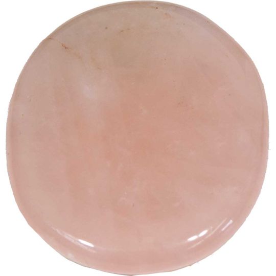 Gemstone Cell Phone Grip Holder - Rose Quartz Palm Stone (Each)