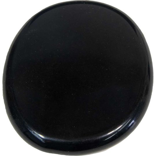 Gemstone Cell Phone Grip Holder - Black Obsidian Palm Stone (Each)