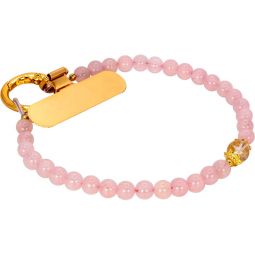 Gemstone Phone Wrist Strap - Rose Quartz (Each)