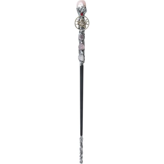 Magick Wand - Silver Raven w/ Rose Quartz (Each)
