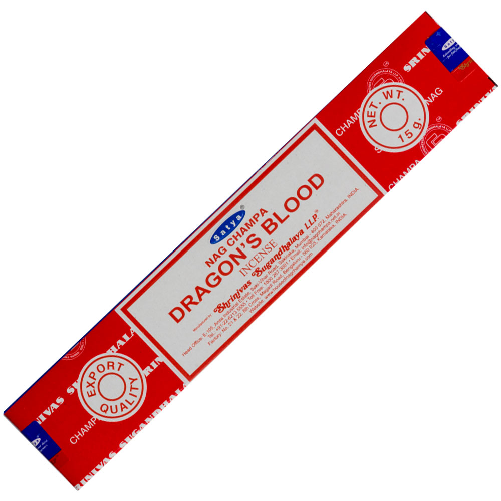 Satya Incense 15 gr DRAGON's Blood (pack of 12)