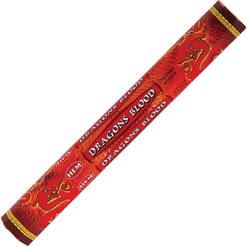 Hem Hexagonal Pack Incense 20 gr DRAGONs Blood  (pack of 6)