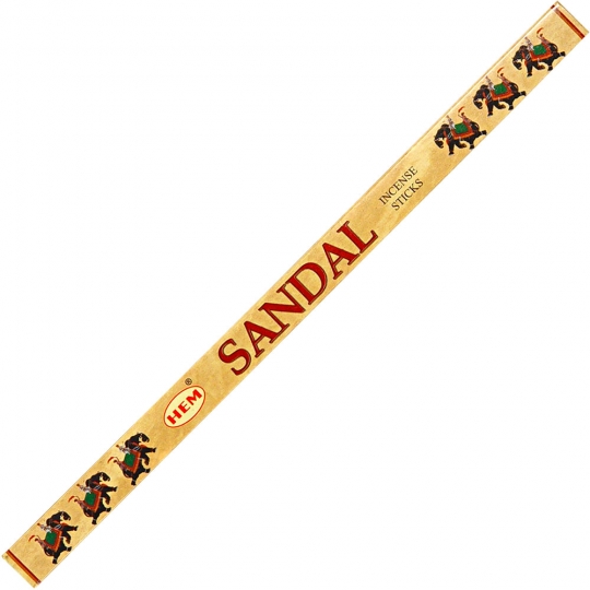 Hem Square Pack Incense 8 gr Sandal  (box of 25)