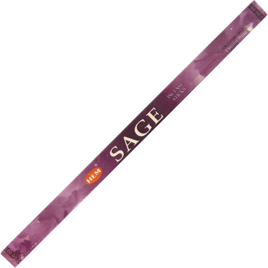 Hem Square Pack Incense 8 gr Sage  (box of 25)