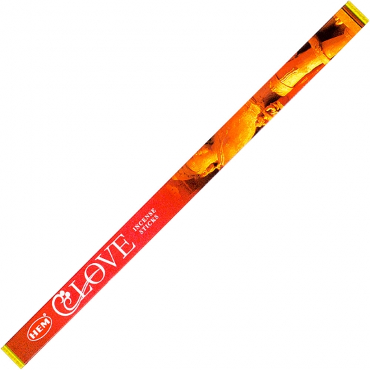 Hem Square Pack Incense 8 gr  Love  (pack of 25)
