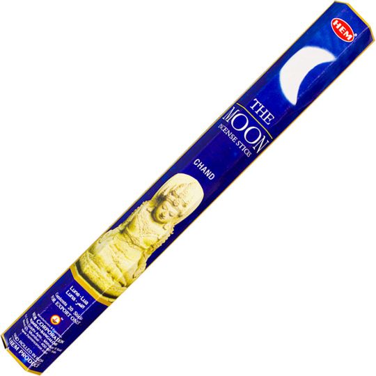 Hem Hexagonal Pack Incense 20 gr Moon  (pk 6)