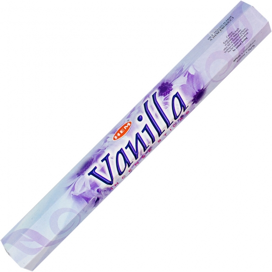 Hem Hexagonal Pack Incense 20 gr Vanilla  (pk 6)