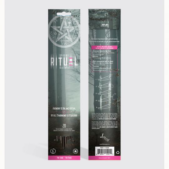 Ritual Incense 20 Sticks - Harmony & Balance (Each)