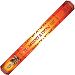 Hem Hexagonal Pack Incense 20 gr Meditation (pk 6)