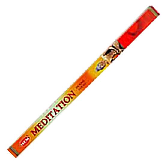 Hem Square Pack Incense 8 gr Meditation (Pk 25)