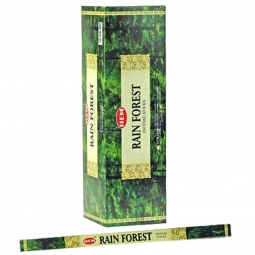 Hem Square Pack Incense 8 gr Rain Forest (Pk 25)