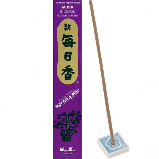 Morning Star Incense 50 sticks Musk  (box of 12)