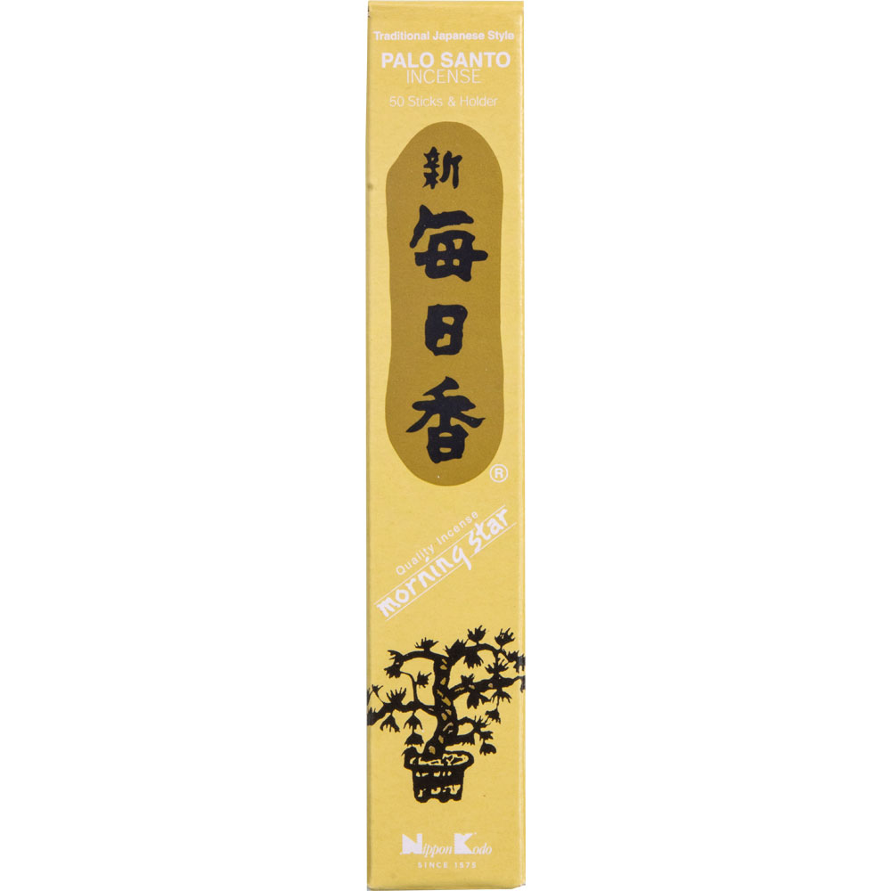 Morning STAR IncEnsE 50 sticks PAlo SAnto (box of 12)