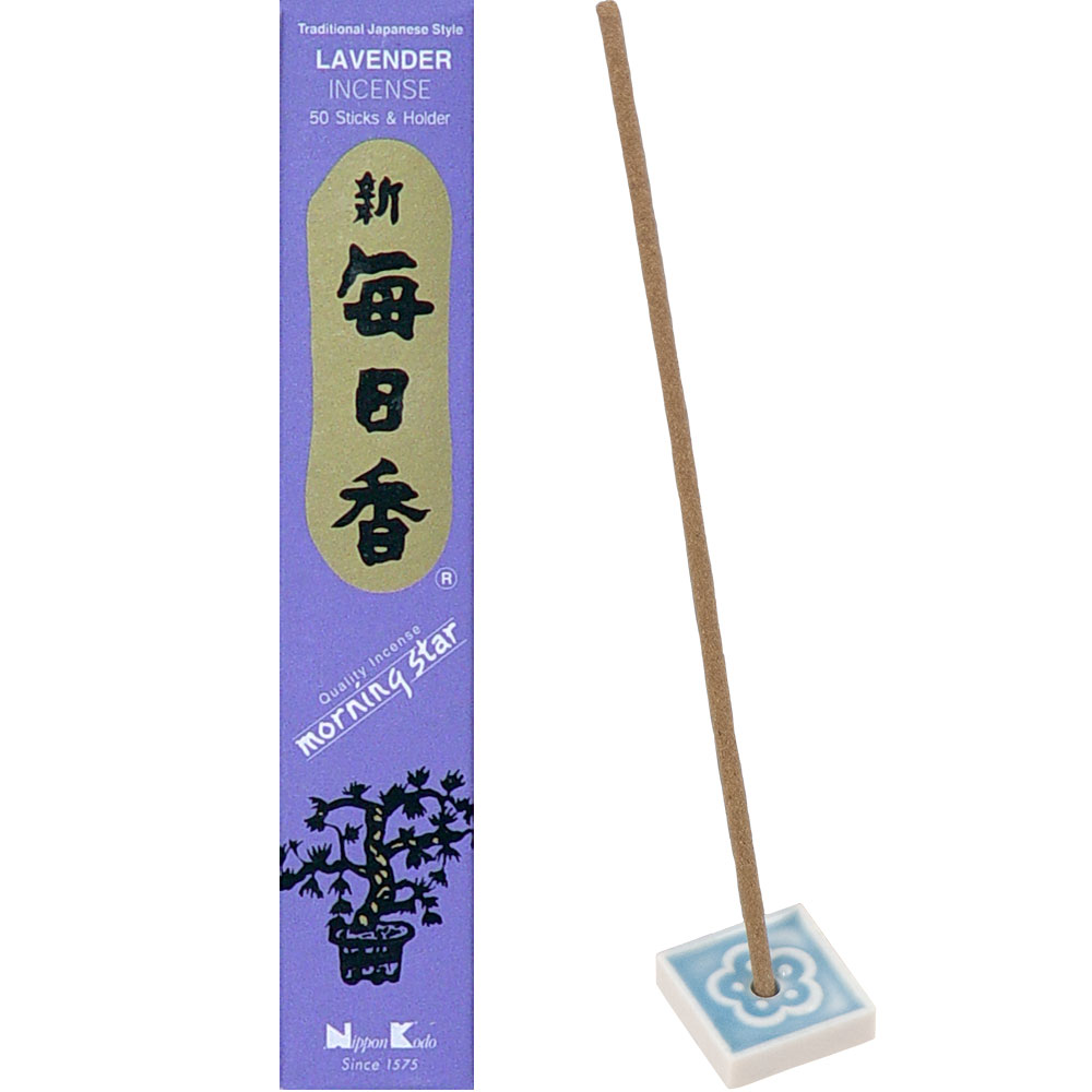 Morning STAR IncEnsE 50 sticks LAvEndEr  (box of 12)