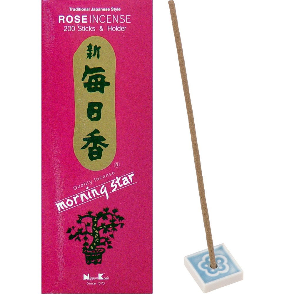 Morning STAR IncEnsE 200 sticks RosE  (EAch)