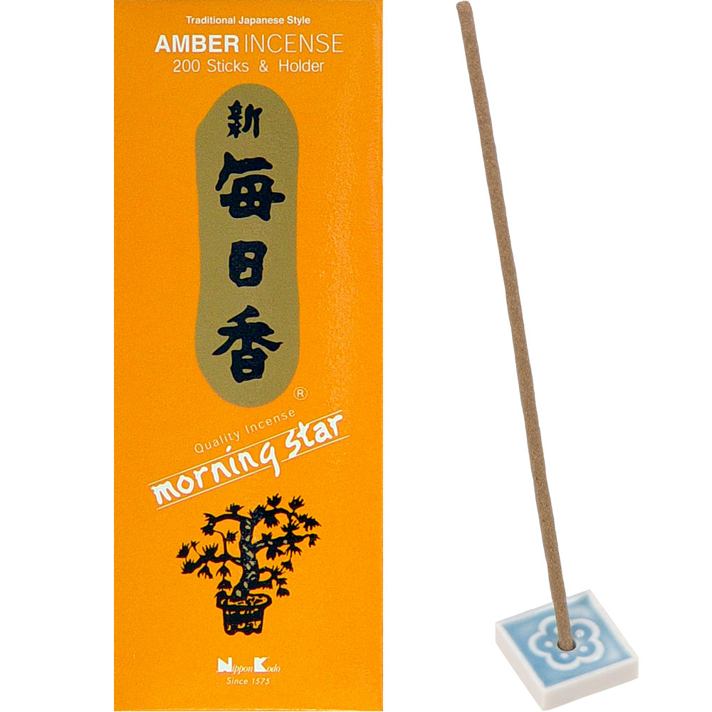 Morning STAR IncEnsE 200 sticks AmbEr  (EAch)