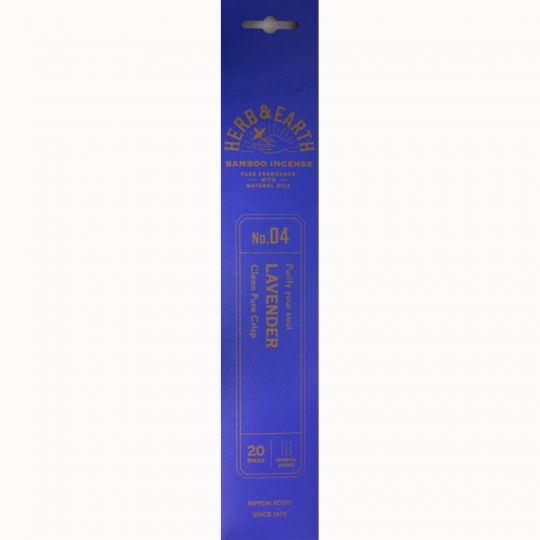 Herb & Earth Incense 20 sticks - Lavender (Pack of 12)
