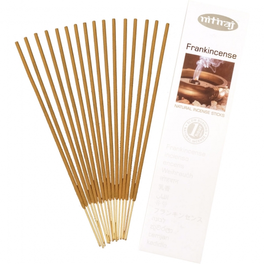 Nitiraj Incense 25 gr - Frankincense (Pack of 6)