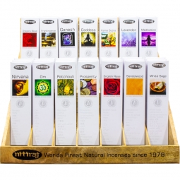 Nitiraj Platinum Package w/ Wood Display - 42 Asstd Boxes - 84 Samples