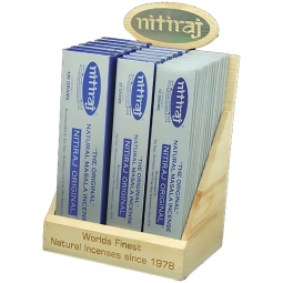Nitiraj Original Package w/ Wood Display - 37 Asstd boxes - 36 samples (Each)