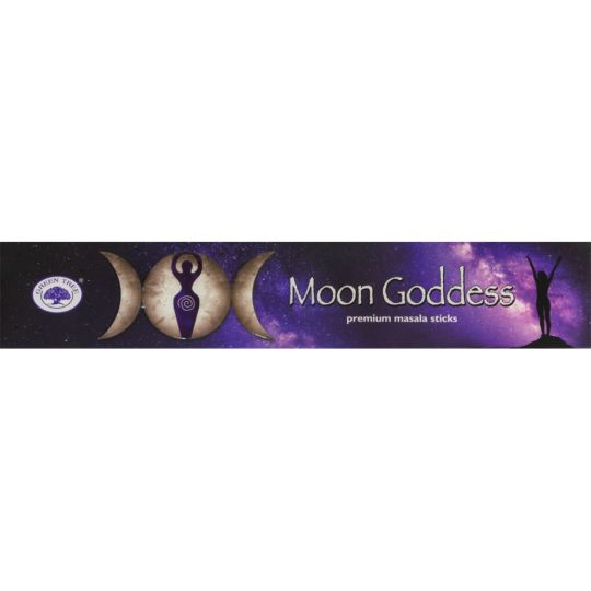 Green Tree Incense 15 gr - Moon Goddess (Pack of 12)