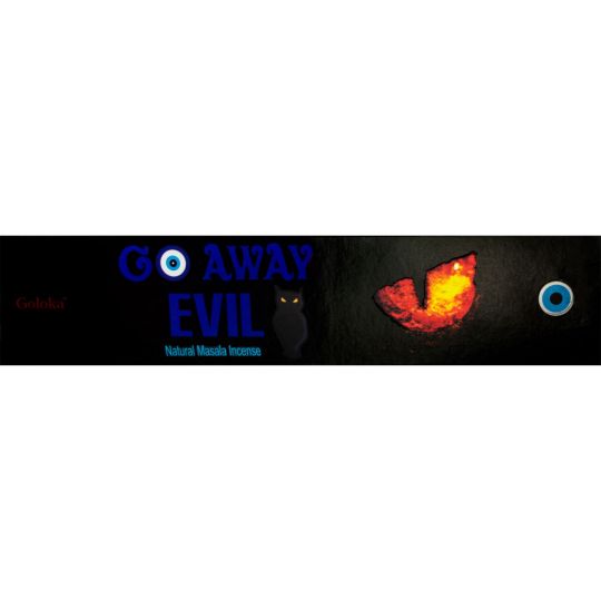 Goloka Incense15 gr - Go Away Evil (Pack of 12)