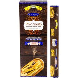 Satya Hexagonal Pack Incense - Palo Santo (Pack of 6)