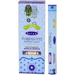 Satya Hexagonal Pack Incense - Evil Eye (Pack of 6)