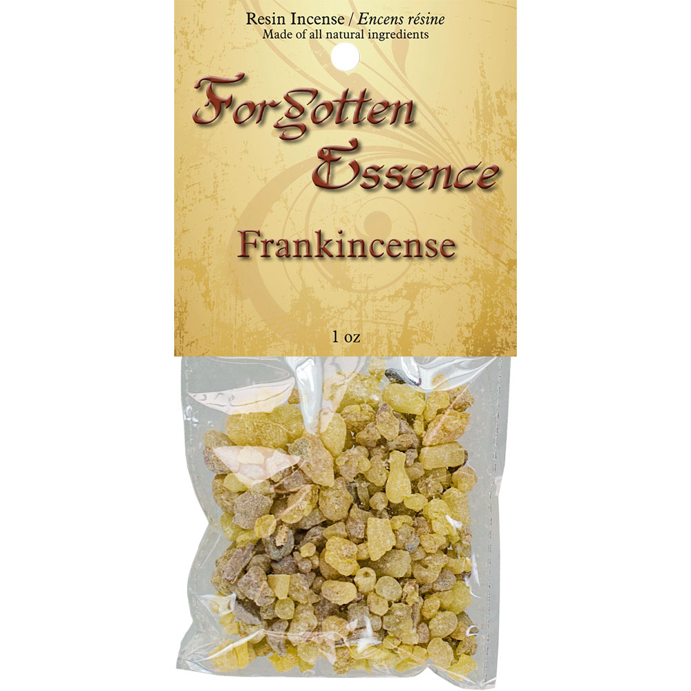 Forgotten Essence RESIN Incense Frankincense (1 oz)