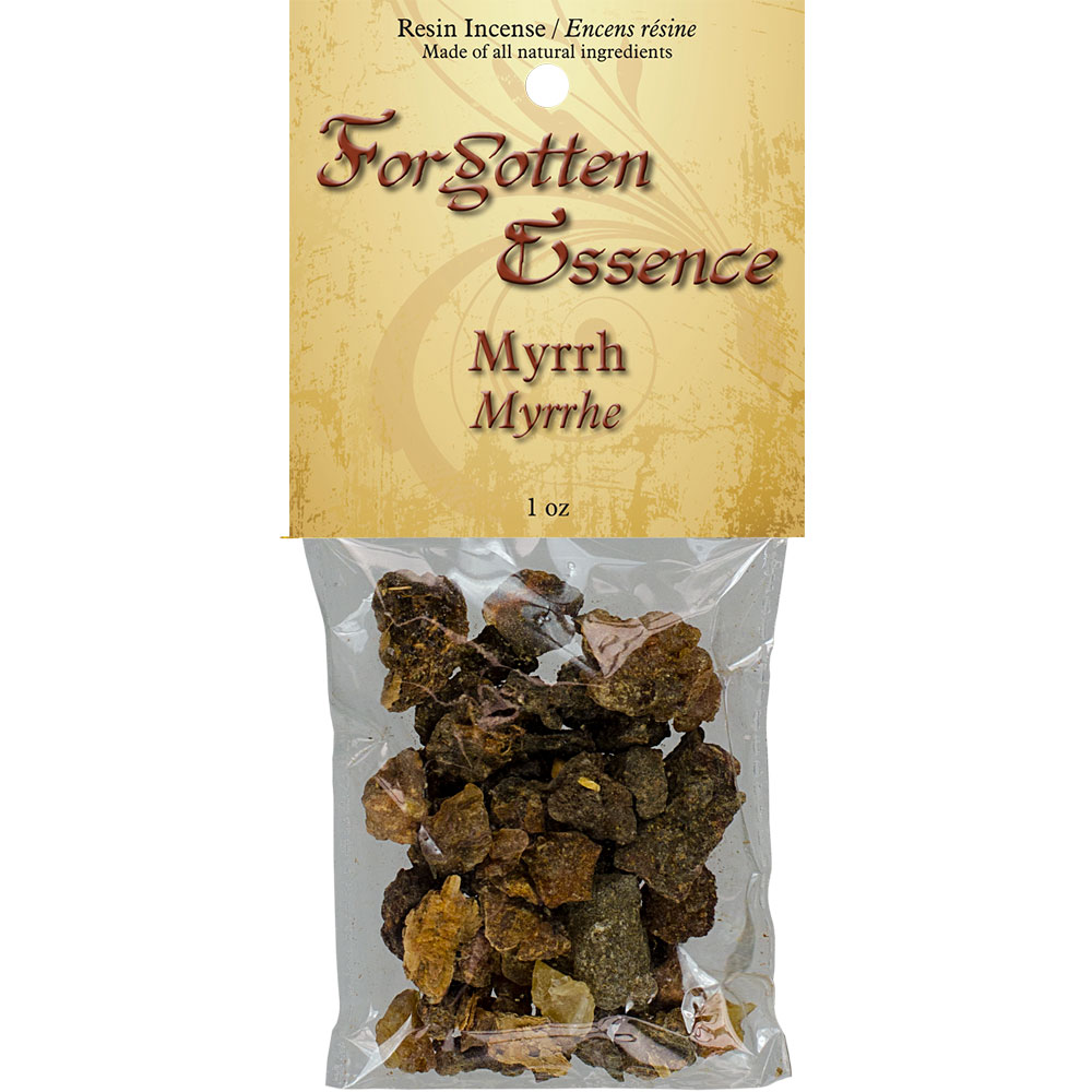 Forgotten Essence RESIN Incense Myrrh (1 oz)