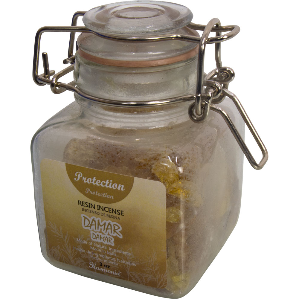 Harmonia RESIN Incense Jar 3 oz - Damar Protection (Each)