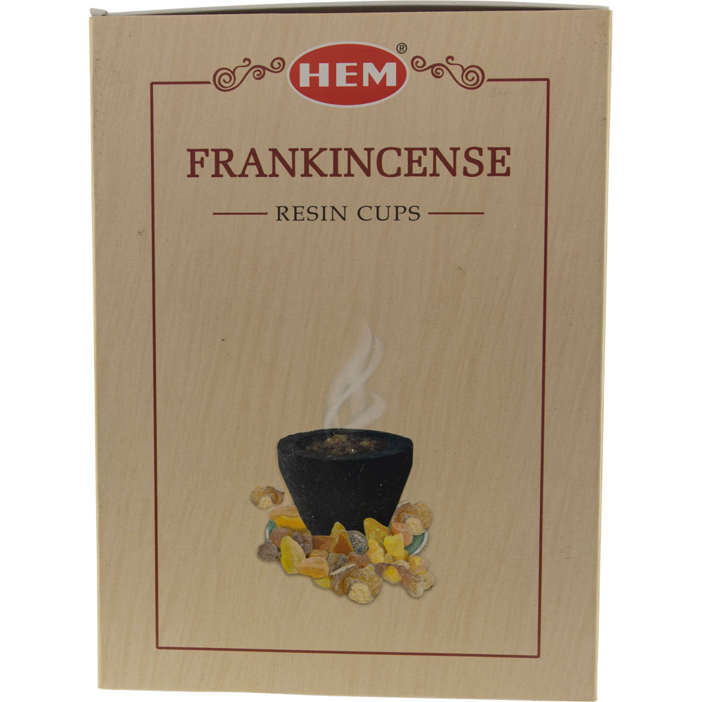 Hem Resin Cups - Frankincense (Pack of 10): Kheops International