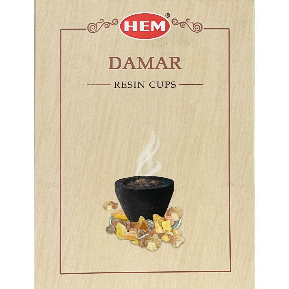 Hem RESIN Cups - Damar (Pack of 10)
