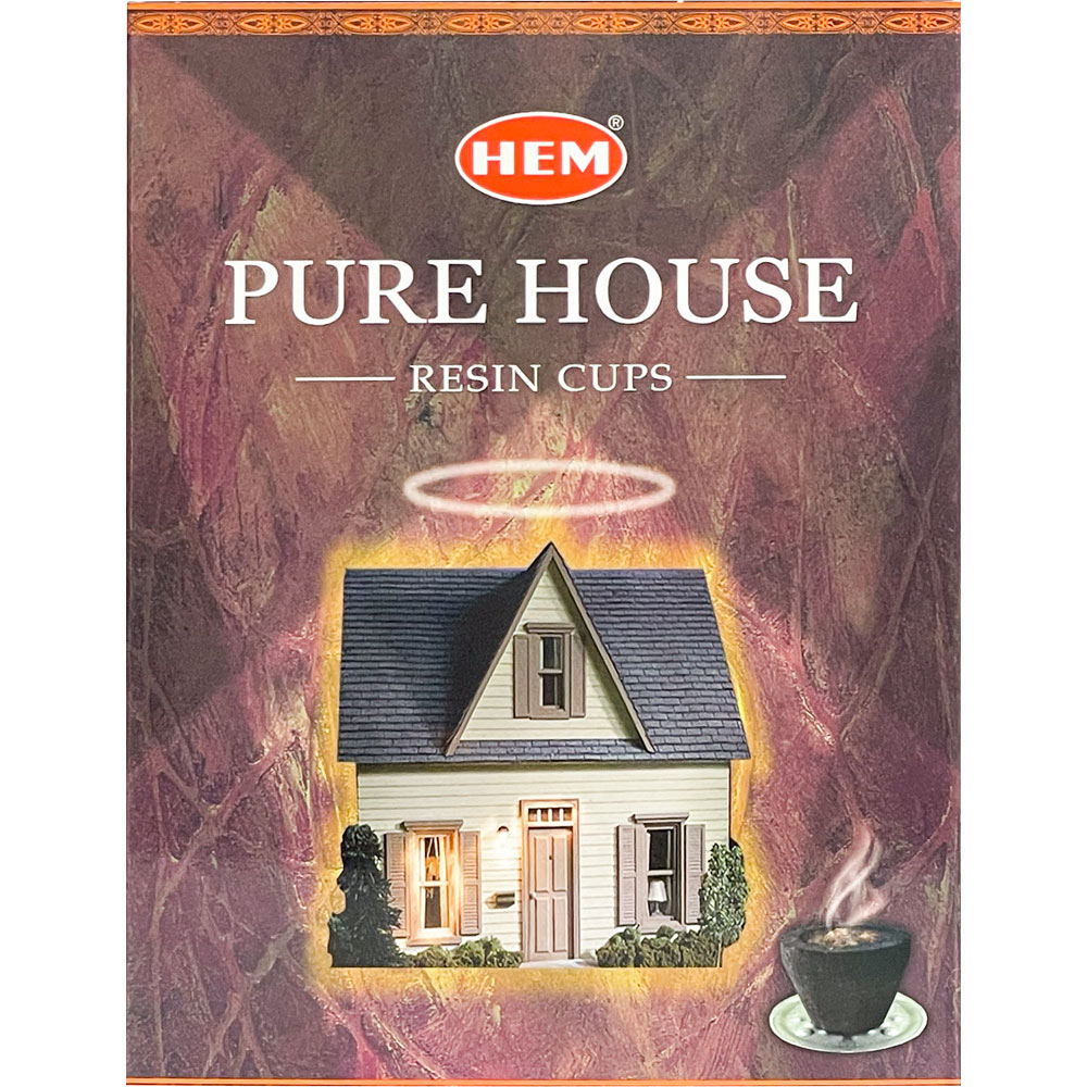 Hem RESIN Cups - Pure House (Pack of 10)