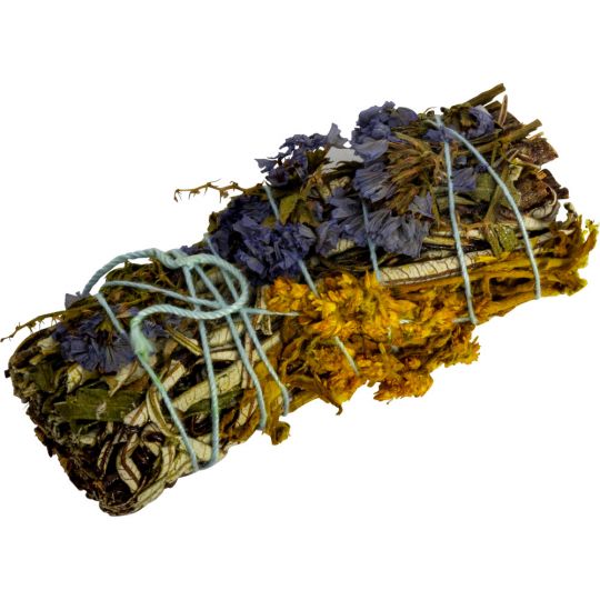 Smudge Stick Mini Yerba Santa w/ Statice & Mullein Bundle (Pack of 12)