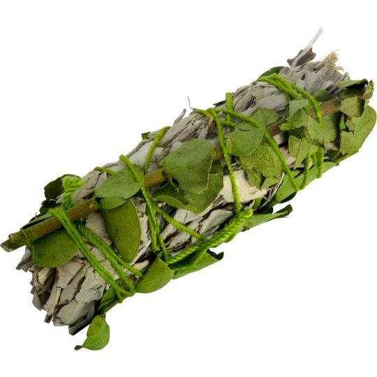 Smudge Stick Mini White Sage & Baby Eucalyptus Bundle (Pack of 12)