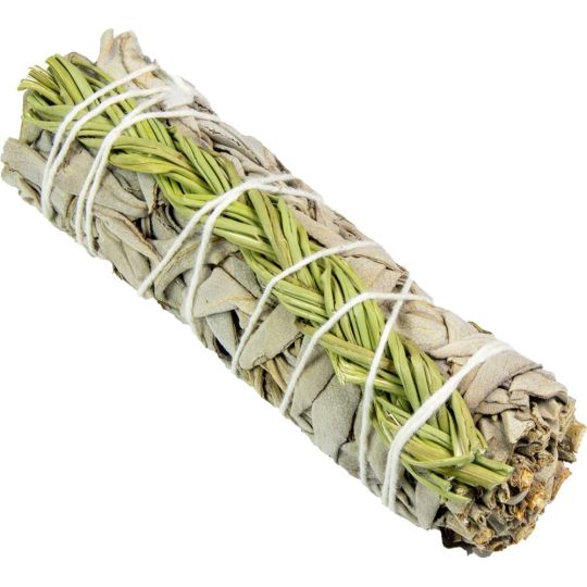 Smudge Stick Mini White Sage & Sweetgrass (Pack of 12)