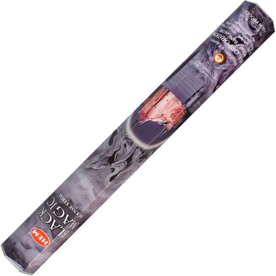 Hem Hexagonal Pack Incense 20 gr Black Magic (pk 6)