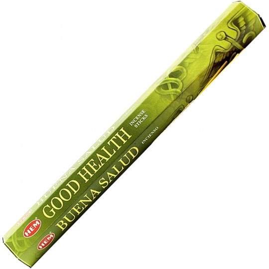 Hem Hexagonal Pack Incense 20 gr Good Health (pk 6)