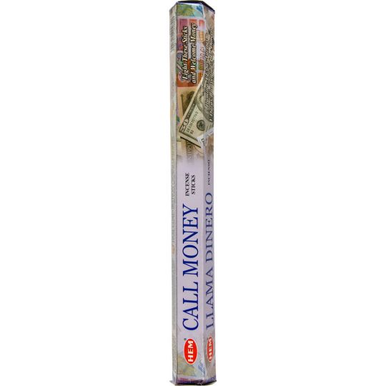Hem Hexagonal Pack Incense 20 gr Call Money (Pack of 6)