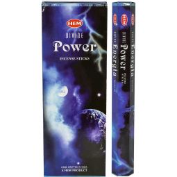 Hem Hexagonal Pack Incense 20 gr Divine Power (Pack of 6)