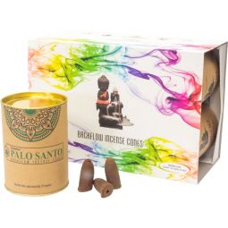 Goloka Backflow Cones 6 Cans of 24 - Palo Santo (Each)